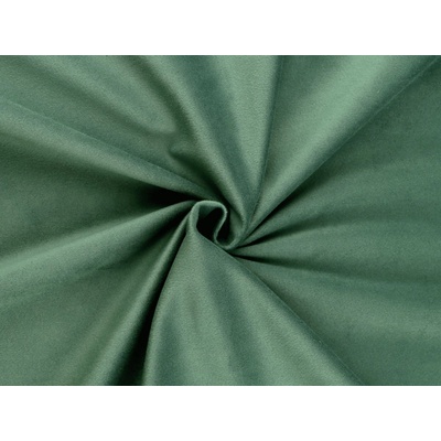Samet / velvet hladký šíře 280 cm, střední, 7 (245 g/m²) zelená ledově