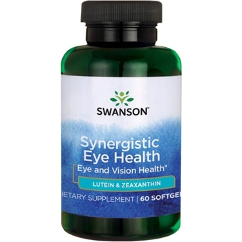 Image 1 of Swanson Synergistic Eye Health Lutein & Zeaxanthin 22 mg [60 Гел капсули]
