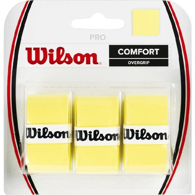 Wilson Pro overgrips 3ks žltá