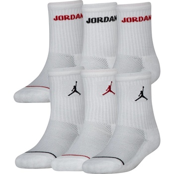 Image 1 of Air Jordan Чорапи Air Jordan Kids' Legend Pack Crew Trainer Socks - White