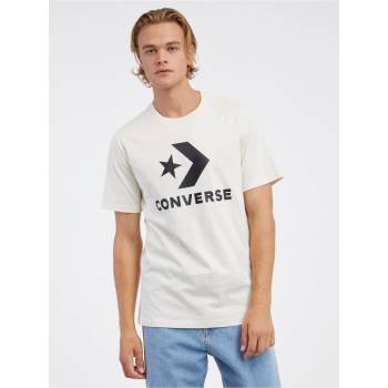 Converse tričko Go-To StarChevron Krémové