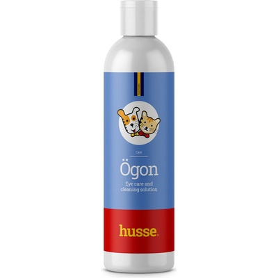 Husse Ögon Roztok pro čištění a péči o oči psů a koček 125 ml