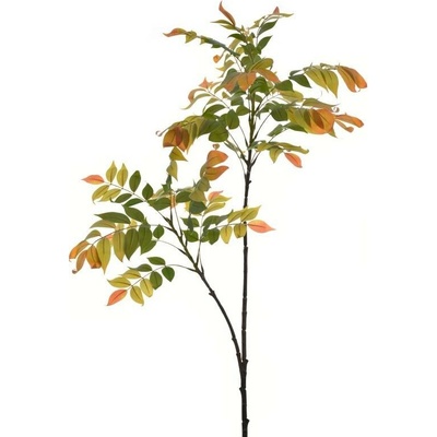 Umělá květina Dekorační větev 108 cm, zelená