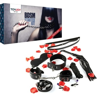 БДСМ комплект за нови и вълнуващи роли - BDSM Starter Kit (D-202998)