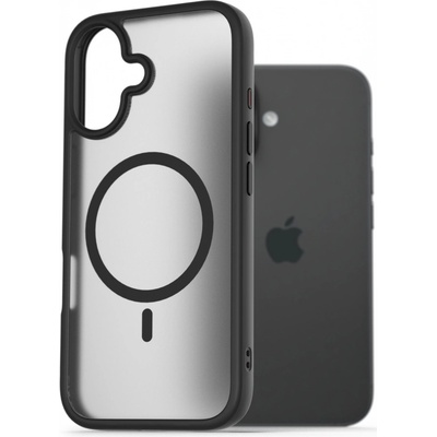 AlzaGuard Matte Case Compatible with Magsafe pre iPhone 16 čierny AGD-PCMM57B