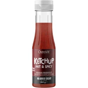 OstroVit Ketchup - Hot & Spicy | No Added Sugar ~ Vegan Friendly Sauce [350 мл] Пикантен кетчуп