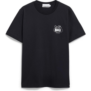 Armedangels Мъжка тениска ARMEDANGELS Jaames Bike T-Shirt - Black (216-8456-0113)