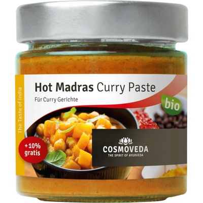 COSMOVEDA Къри пасти - Hot Madras Curry Paste
