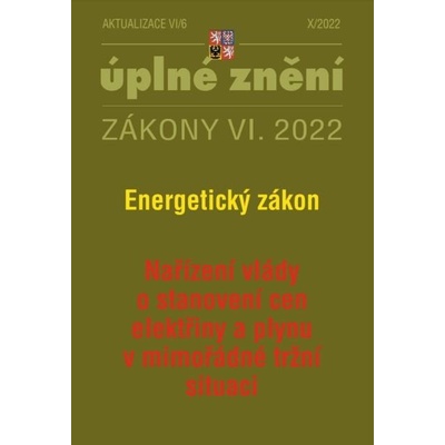 Aktualizace VI/6 / 2022 - Energetický zákon