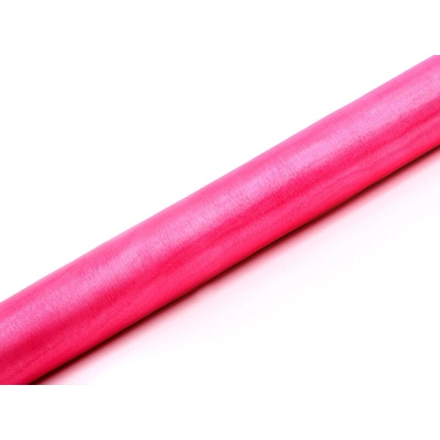 Partydeco Organza růžová neon 36cm x9 m