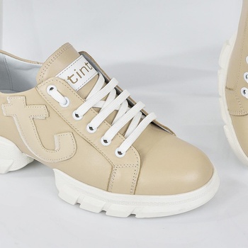 Tinti Shoes Дамски кецове Geri beige