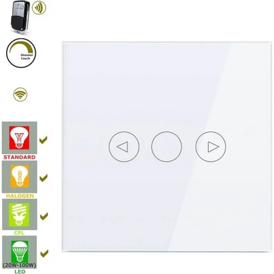 WiFi+RF Сензорен ключ за осветление Димируем - 41792