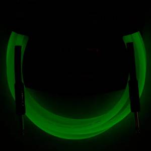 Fender Glow in the Dark Cable, Green 5.5m