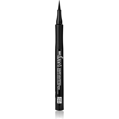 bellaoggi Mat Liner linka na oči ve fixu s matným efektem Velvety Black 1,2 ml