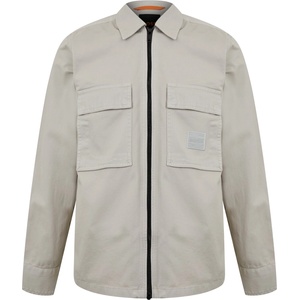 Boss Men's Lovel Full Zip Overshirt - Light Beige 271