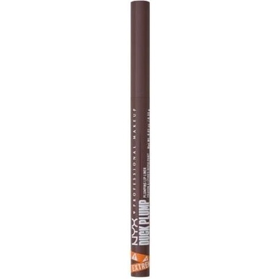 NYX Professional Makeup Duck Plump Plumping Lip Liner dlouhotrvající tužka na rty se zázvorem 11 Touch Up Taupe 0,33 g – Zboží Dáma