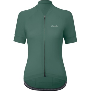 straede Фланелка с къс ръкав за колоездене Straede Women's Kaern Jersey Women Cycling jersey - Green - размер XL (156-2624-0215)