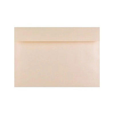 Obálka farebná C6 120g,114x162mm s pásikom,krémová (bal=5ks)
