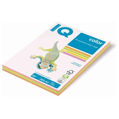 IQ Kopírovací papír A4 IQ 80g color neonové barvy