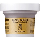 Skinfood Black Sugar Mask Wash Off peelingová maska s hnědým cukrem 100 ml