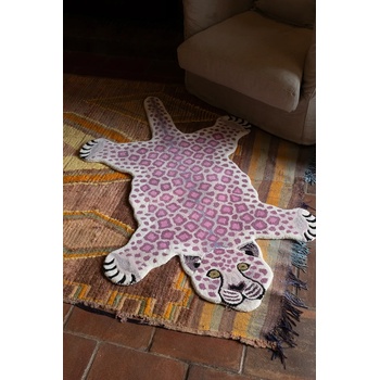 Doing Goods Вълнен килим Doing Goods Lilly Leopard 155 x 93 x 2 cm (1.45.10.104.040.5)