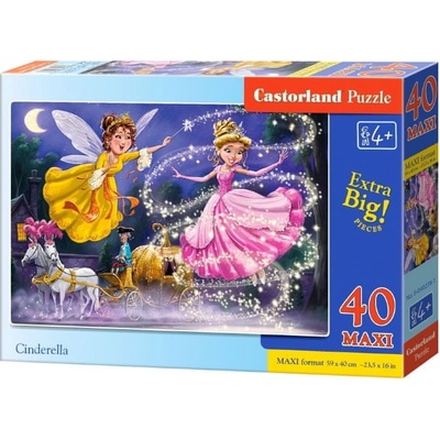 Castorland MAXI Popoluška 40 dielov