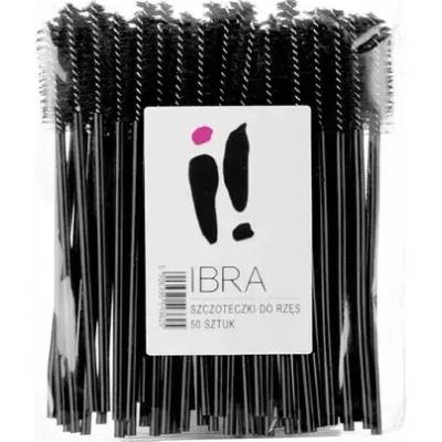 Ibra Makeup kefky na mihalnice 50 ks