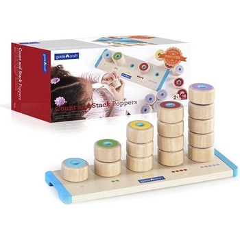 GuideCraft Počítej a skládej barevné válečky