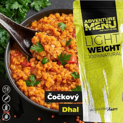 Adventure Menu Čočkový Dhal 77 g – Zboží Dáma