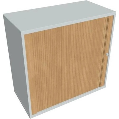 Hobis Policová skrinka Strong, 80x76,8x40 cm, dub/sivá