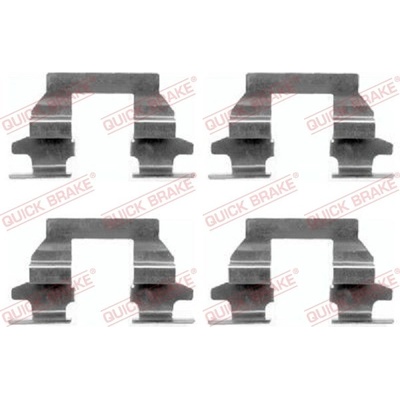 QUICK BRAKE Sada prislusenstvi, oblozeni kotoucove brzdy 109-1625
