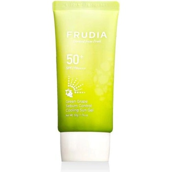 Frudia Green Grape Sebum Control Cooling Sun Gel SPF50+ хидратиращ охлаждащ гел за лице 50 g унисекс