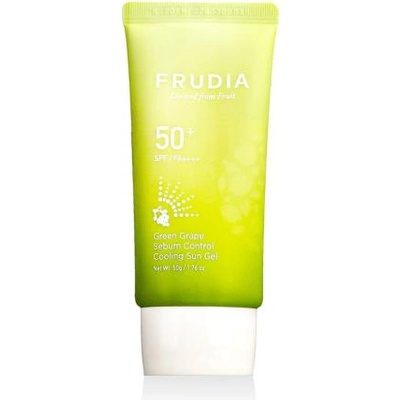 Frudia Green Grape Sebum Control Cooling Sun Gel SPF50+ хидратиращ охлаждащ гел за лице 50 g унисекс