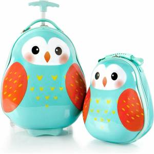 HEYS Детски куфар Heys Travel Tots Owl - комплект от раница и куфар Heys | Sin | Момчешки | UNI