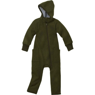 disana Детски цял костюм disana Kid's Zipp-Overall Overall - Olive - размер 98/104 (EU) (704-4405-0615)