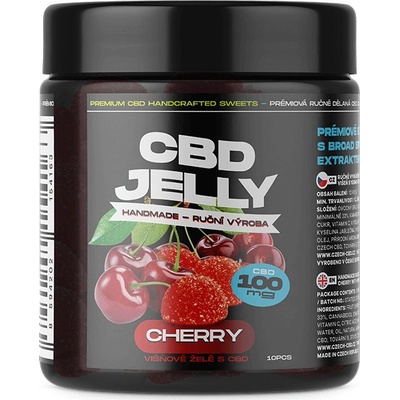 CBD Jelly želé višeň s 10 mg