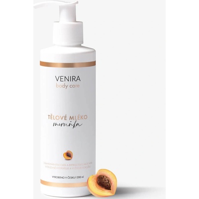 Venira tělové mléko meruňka 200 ml