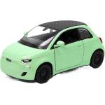 Kinsmart Метална количка Kinsmart - Fiat 500e, 1: 28, резеда (52126)