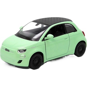 Kinsmart Метална количка Kinsmart - Fiat 500e, 1: 28, резеда (52126)