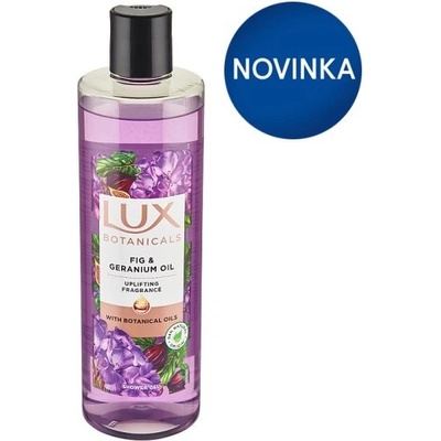 Lux Botanicals sprchovací gél Fig & Geranium oil 480 ml