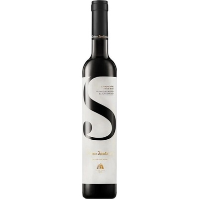 Chateau Topoľčianky Slamové Frankovka modrá ružové sladké 9% 0,375 l (čistá fľaša)