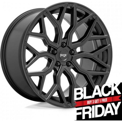 Niche M261 MAZZANTI 10x22 5x120 ET30 matt black