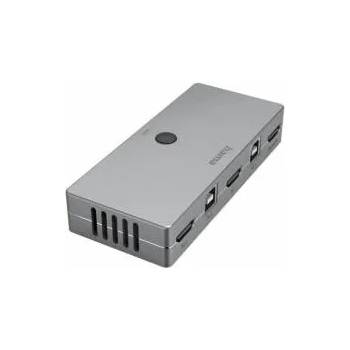 Hama KVM превключвател Hama Connect2Switch, 4-портов, USB, HDMI, HAMA-200135