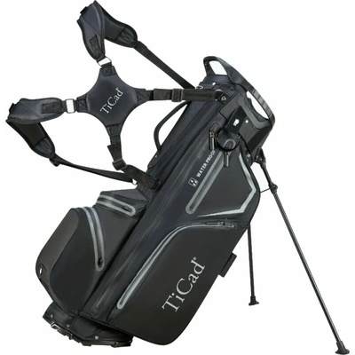 Ticad Hybrid Stand Bag Premium Waterproof Black Чантa за голф