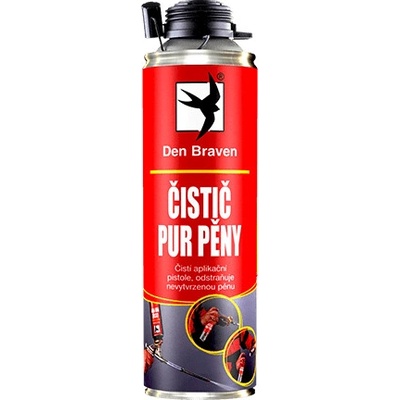 Den Braven Čistič PUR peny Farba: transparentná, Balenie: 150 ml, Typ obalu: dóza
