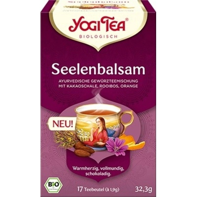 Yogi Tea Bio Ajurvédsky čaj Soul Balm 17 ks