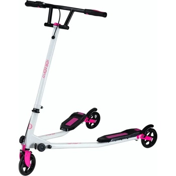 ROLLZONE Тротинетка Wiggler, люлееща се трикова тротинетка, розов (RZWG1-розово)