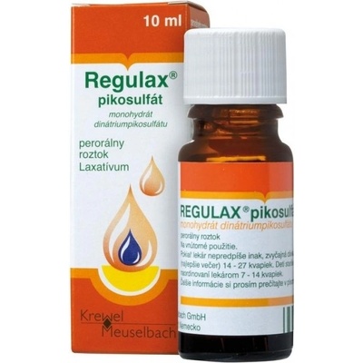 Regulax pikosulfát sol.por.1 x 10 ml