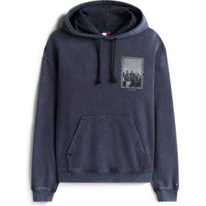 Tommy Hilfiger Суичър Tommy Jeans Mens TJ Photo City Pull Over OTH Hoodie - Black