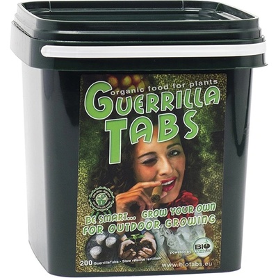 Biotabs. nl BioTabs Guerillatabs 200 бр